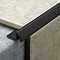Tile Rite 7.4mm Black Rope Effect PVC Tile Trim Profile Large Image