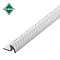 Tile Rite 9.5mm White Rope Effect PVC Tile Trim Large Image