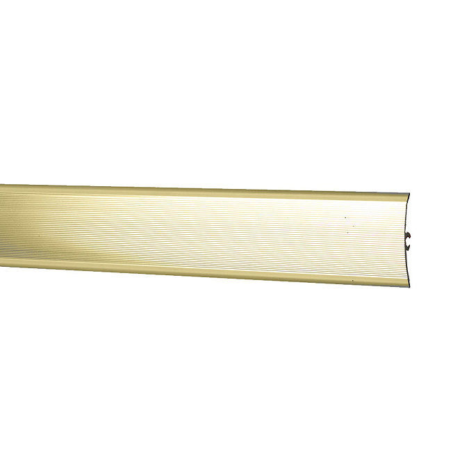 Tile Rite 900mm Doorway Strip Replacement Top - Gold Large Image