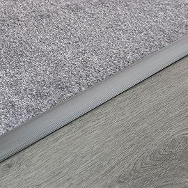 Tile Rite 910mm Carpet to Tile Threshold Strip - Black Nickel Large Image