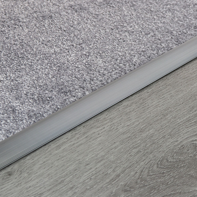 Tile Rite 910mm Carpet to Tile Threshold Strip - Black Nickel Large Image