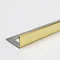 Tile Rite Boutique 10mm Bright Gold L-Shape Metal Tile Trim Large Image