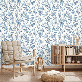 Floral wallpaper