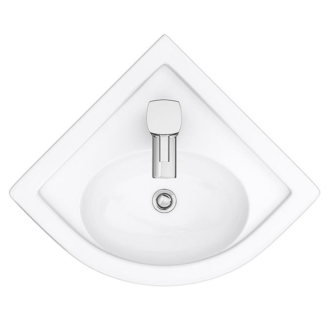 Tina Compact Cloakroom Suite + Single Lever Basin Mixer Tap  additional Large Image