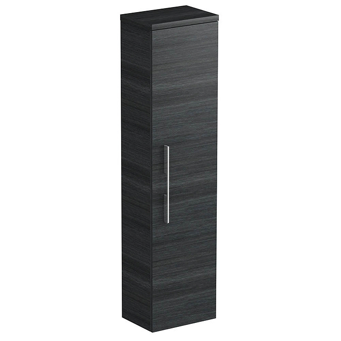 Tissino Angelo 1400mm Wall Hung Side Unit - Barossa Oak Large Image