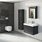 Tissino Angelo 700mm Wall Hung Washbasin Unit - Barossa Oak  Profile Large Image