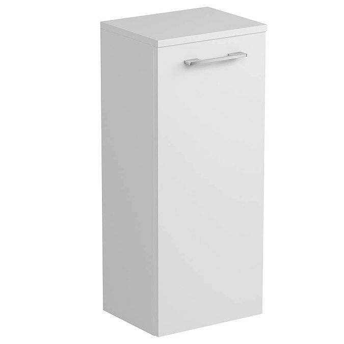 Tissino Angelo 820mm Wall Hung Side Unit - Gloss White Large Image