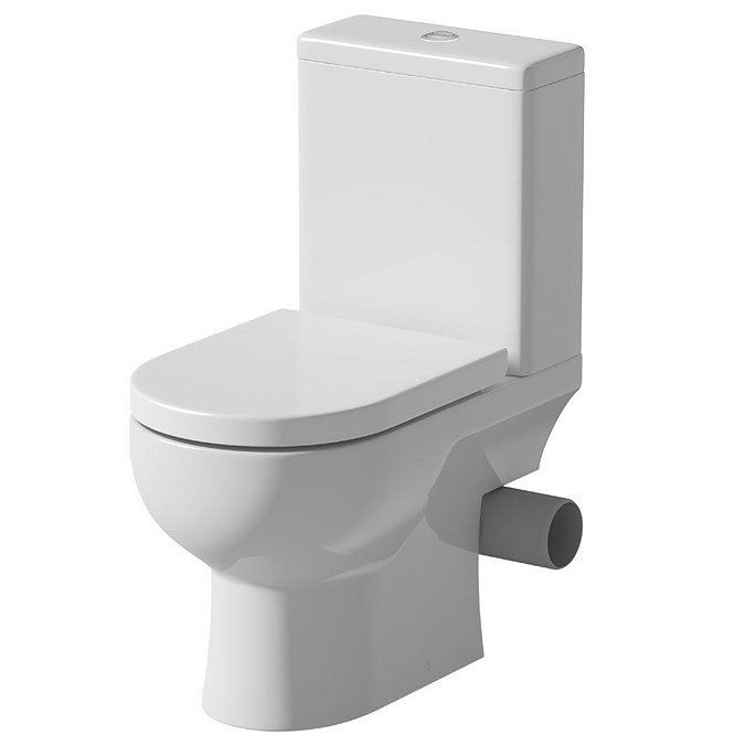 Tissino Angelo Close Coupled WC + Soft Close Seat (Right Hand Waste Exit) Large Image