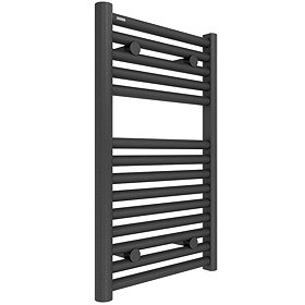 Tissino Hugo2 Towel Rail - Anthracite Large Image