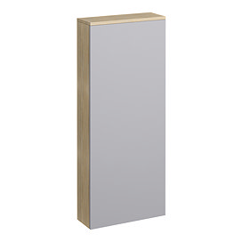 Tivoli WC Unit Only - Dove Grey and Oak