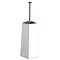 Square Stainless Steel Tapered Shape Toilet Brush - 1602011 Large Image