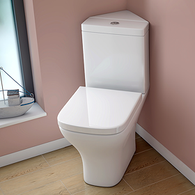 corner toilets