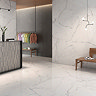 Toledano Gloss White Marble Effect Tiles - 900 x 900mm