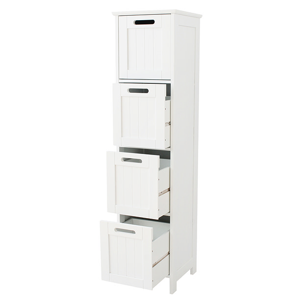 4 Drawer Bathroom Storage Unit | Victorian Plumbing