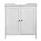 Tongue and Groove Under Basin Cabinet - White  additional Large Image