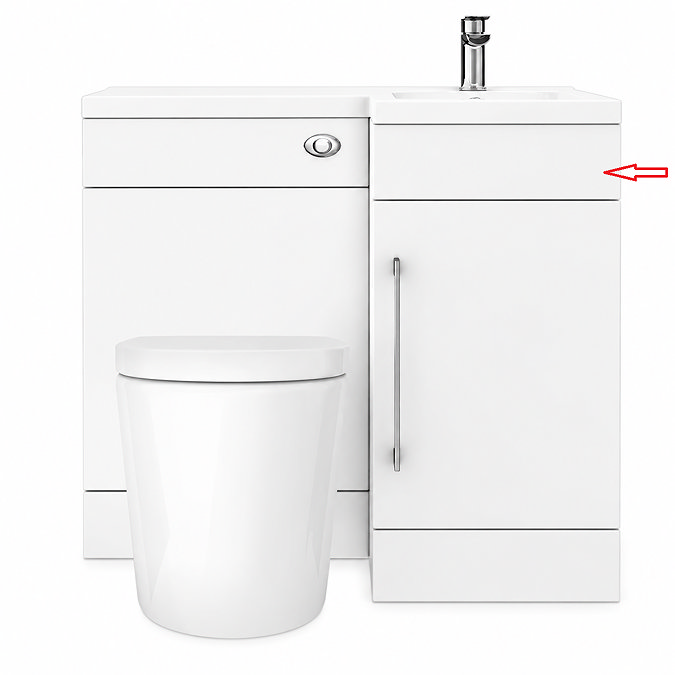 Top Basin Plinth for Valencia 900mm Combination Basin Unit