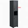Top Door for Chatsworth Traditional Graphite Tall Cabinet