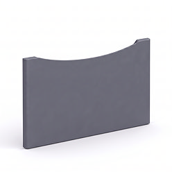Top Drawer Front for Monza 600mm Floor Drawer Vanity Unit Matt Grey