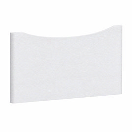 Top Drawer Front for Monza 600mm Floor Drawer Vanity Unit White Ash