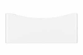 Top Drawer Front for Monza 900mm Floor Drawer Vanity Unit Gloss White