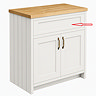 Top Fascia for Chatsworth Traditional Grey Vanity Unit 810mm