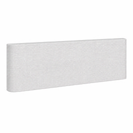 Top Fascia for Monza 500mm WC Unit White Ash