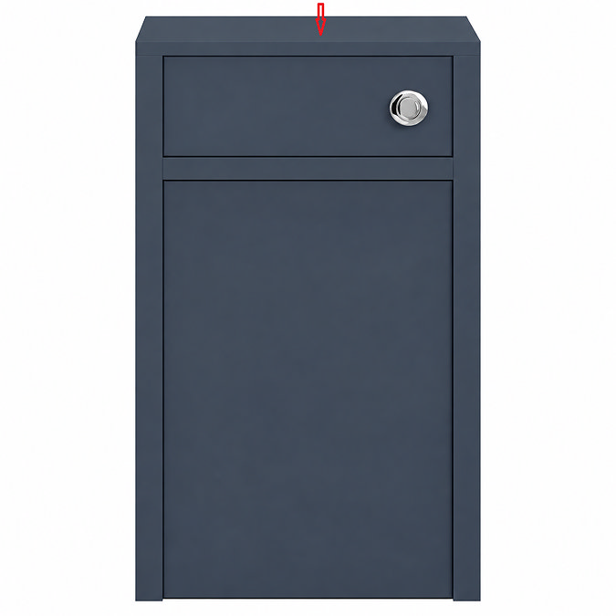 Top Lid for Chatsworth Traditional 500mm Blue WC Unit