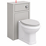 Top Lid for Chatsworth Traditional 500mm Grey WC Unit