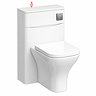 Top Lid for Monza Gloss White 500mm WC Unit
