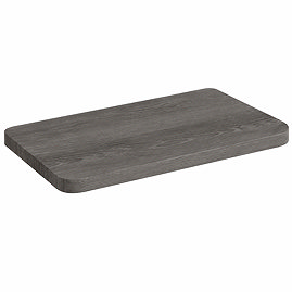 Top Lid for Monza Graphite Oak 500mm WC Unit