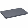 Top Lid for Monza Matt Grey 500mm WC Unit