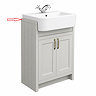 Top Pad for Chatsworth 600mm Grey Semi Recessed Basin Unit