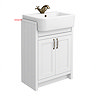 Top Pad for Chatsworth 600mm White Semi Recessed Basin Unit
