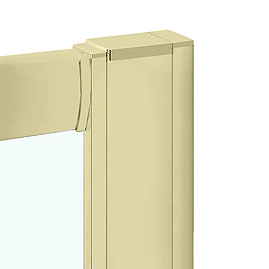 Toreno 1900mm Brushed Brass Profile Extension Kit