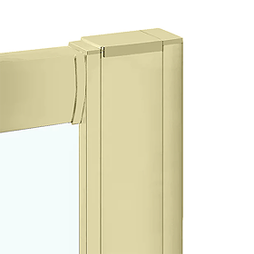 Toreno 1900mm Brushed Brass Profile Extension Kit