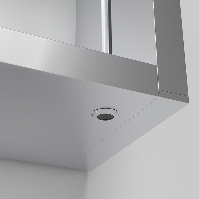 Toreno 500 x 700mm LED Illuminated Mirror Cabinet with Motion Sensor, Anti-Fog & Shaving Socket