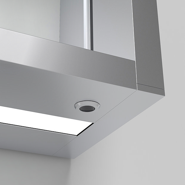 Toreno 500 x 700mm LED Illuminated 2-Door Mirror Cabinet with Motion Sensor, Shaving Socket & Anti-Fog
