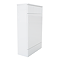 Toreno 500mm PVC BTW Toilet Unit Gloss White with Pan and Cistern - 100% Waterproof