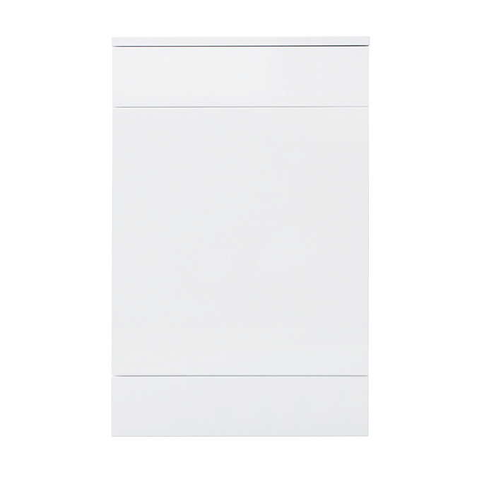 Toreno PVC WC Unit Gloss White (W500 x D200mm) 100% Waterproof