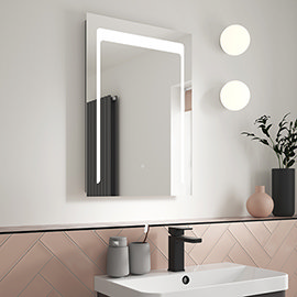 Toreno 500x700mm LED Illuminated Mirror incl. Anti-Fog & Touch Sensor Medium Image