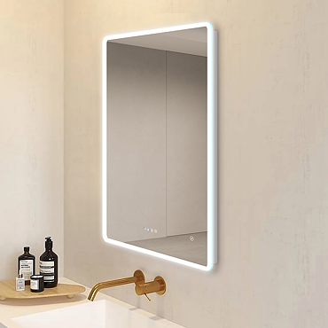 Toreno 600 x 800mm LED Bluetooth Mirror incl. Shaver Socket + Anti-Fog