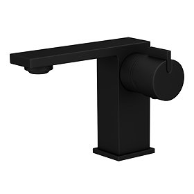 Toreno Casa Mono Basin Mixer Tap Matt Black Large Image