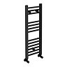 Toreno Heated Towel Rail – Matt Black – 300 x 800mm – Straight Bars