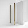 Toreno Brushed Brass 760 x 1900mm Side Panel