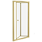 Toreno Brushed Brass 900 x 1900 Bi-Fold Shower Door