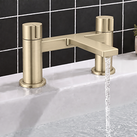 Toreno Casa Bath Filler Tap - Brushed Brass