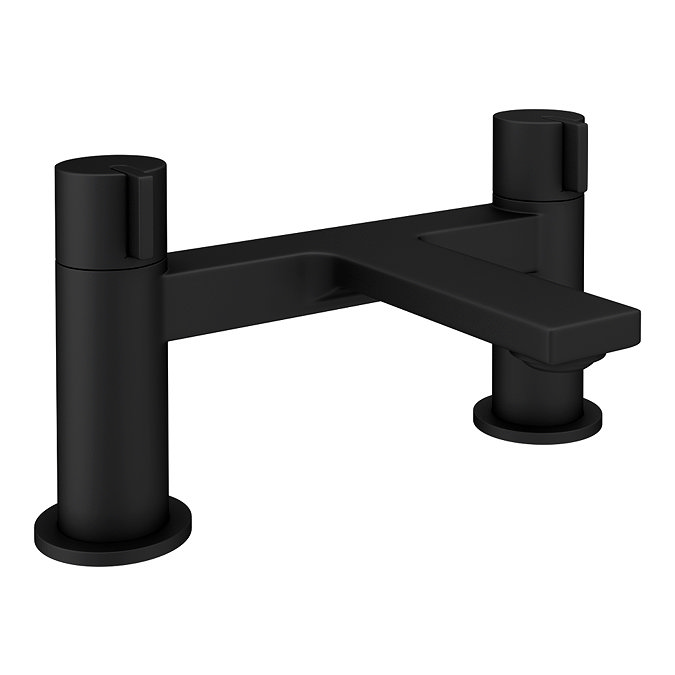 Toreno Casa Bath Filler Tap - Matt Black
