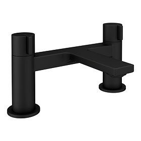 Toreno Casa Bath Filler Tap Matt Black Large Image