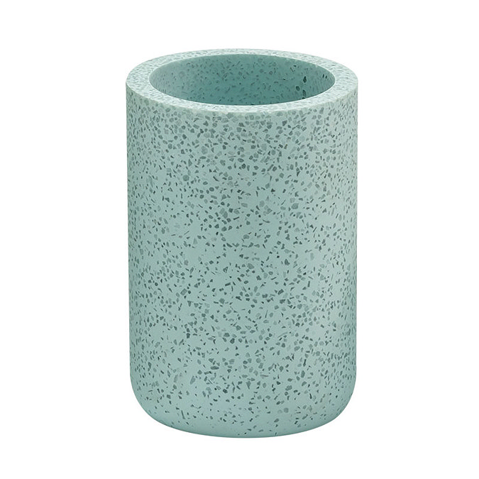 Toreno Duck Egg Terrazzo-Effect Polyresin Tumbler Large Image