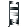 Toreno Heated Towel Rail - Anthracite - 600 x 1000mm - Straight Bars